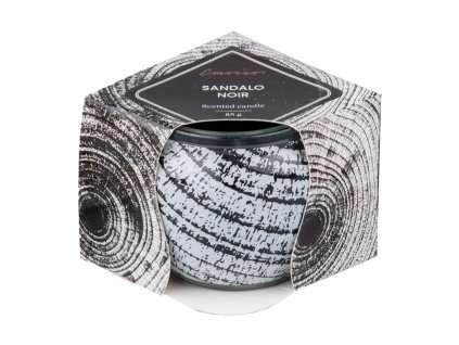 Mirisna svijeća Emocio u staklenoj boji Sandalo Noir Decor 70x62mm