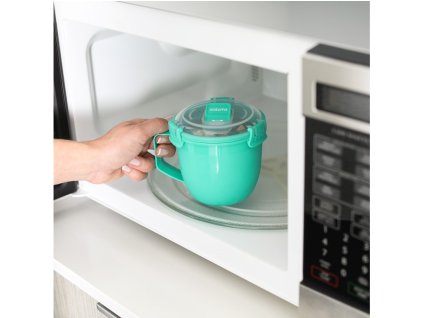 Sistema mikrovalna mala šalica za juhu 565 ml, miks boja