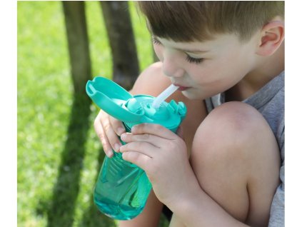 Sistema Hydrate boca s brzim preklopnim poklopcem i slamkom 520 ml, boja mente