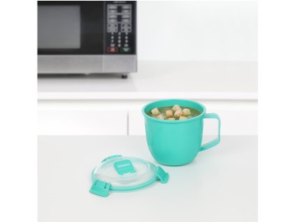 Sistema mala šalica za mikrovalnu pećnicu 565 ml, boja mente