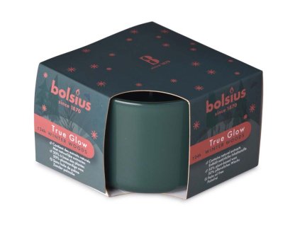 Bolsius True Glow mirisna svijeća u staklu, 90x63 mm, Winterwoods