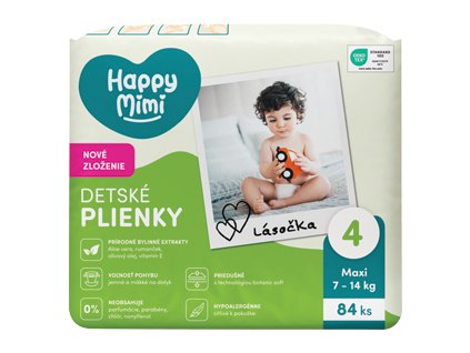Happy Mimi JUMBO 4 (84 kom/fol) Maxi