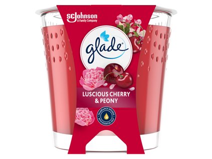 Glade svijeća 112g Luscious Cherry&Peony