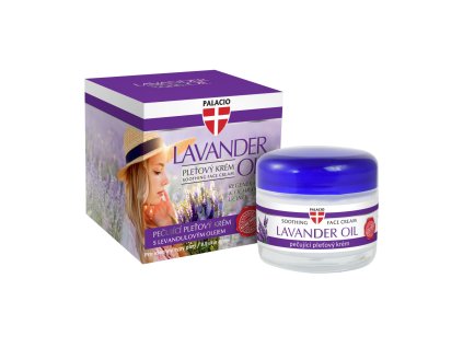 PALACIO krema za lice s lavandom, 50 ml