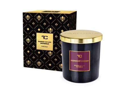MIDNIGHT CHERRY | sójová vonná svíčka | PARFUMIA® | 250 ml