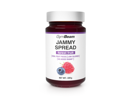 jammy spread forest fruit 220 g gymbeam
