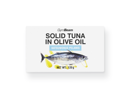 solid tuna in olive oil 120 g gymbeam 3 1