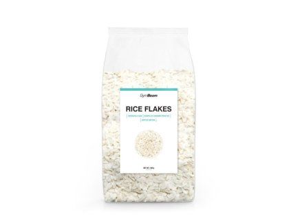 rice flakes mockup