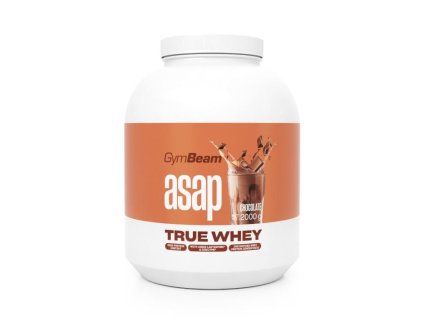 asap true whey chocolate 2000 g gymbeam 1