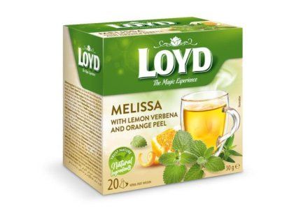Loyd Tea piramidalni matičnjak s narančom 30 g
