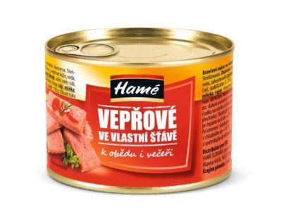 Svinjska šunka u vlastitom soku 180 g