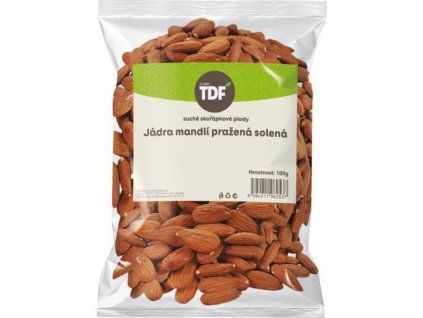 TDF cijeli prženi slani bademi 100 g