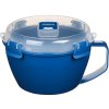Sistema posuda za rezance i pomfrit za mikrovalnu pećnicu 940 ml, plava