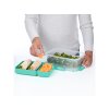 Sistema Podijeljena vodootporna kutija za hranu To Go STAX, 2,2 l, zelena