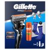 Gillette poklon set za muškarce (trimer+2NH+Fuison gel 200ml+čarape) 
