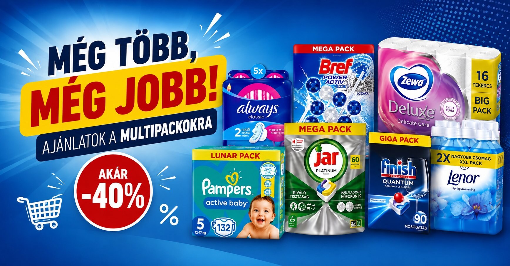 Kedvező csomagok és multipackek