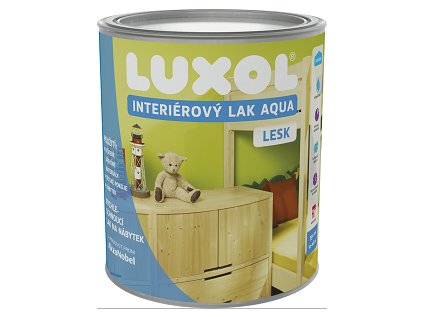 LUXOL lakk belső 0,75l aqua gloss
