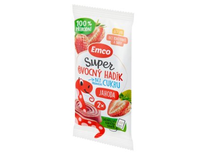 EMCO Super gyümölcstömlő 20g eper