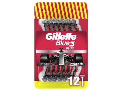 Gillette Blue3 egyszálú penge (12 db/bli) Piros