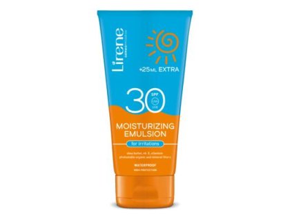 111447 lirene sc hydratacni emulze na opalovani spf 30 150 ml 25ml extra