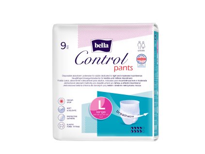 94522 bella control pants absorpcni kalhotky l 9 ks