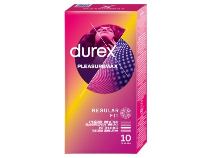 DUREX óvszerek (10 db/doboz) Pleasuremax