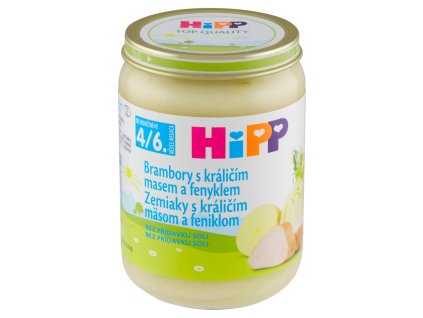 HiPP menü 190 g-os áfonya királykása 4 hónapos kortól
