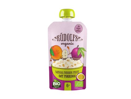 Rudolfs BIO zacskó 110g mangó zab 4m+