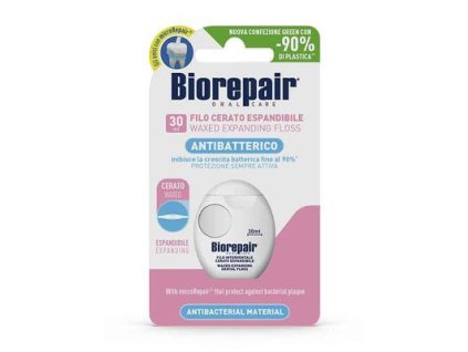 110595 biorepair zubni nit expandujici voskovana 30 m jemne dasne