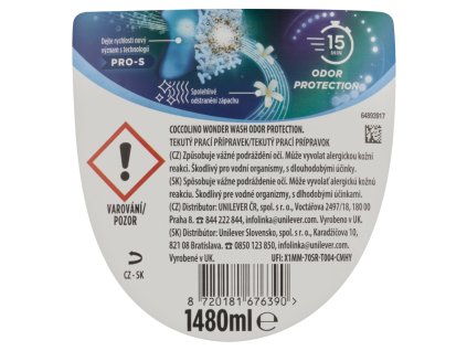 Coccolino gél 37PD Szag ShortC