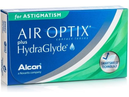 Alcon Air Optix plus HydraGlyde asztigmatizmusra való lencse, 6 db, + 0,3
