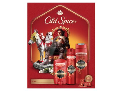 Old Spice ajándékszett férfiaknak Epic Legend (tusfürdő 250ml+dezodor stift 50ml+dezodor spray 150ml) Domino