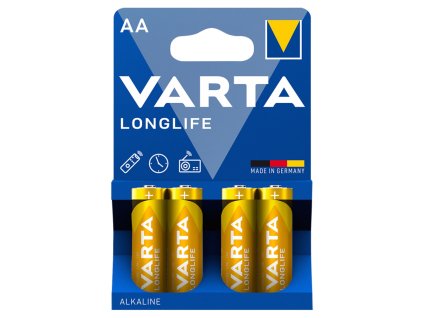 VARTA akkumulátorok AA (4 DB/BLI) Hosszú élettartamú