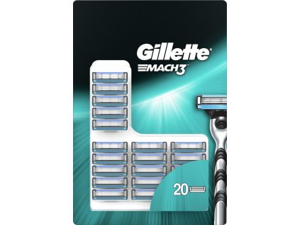 Gillette Mach3 20 db-os penge