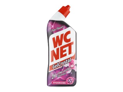 WC NET kristály 750ml Rózsaszín virágok