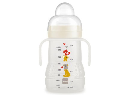 MAM TRAINER+ 220ml 4+, fehér