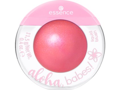 essence aloha, csajok! ragyogást adó folyékony pirosító