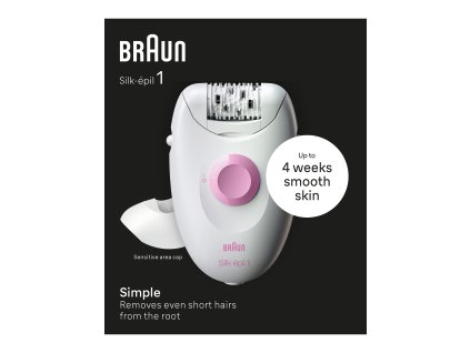 Braun El. Epilátor 1010 Silk Epil 1