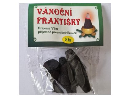 Illatos karácsonyi tömjén (5 db/csomag) fekete