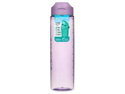 Sistema Tritan Hydrate kulacs pattintós tetővel 1 l, lila
