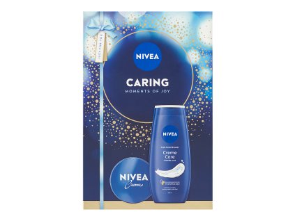 NIVEA ajándékszett nőknek CARGING (tusfürdő, krém)