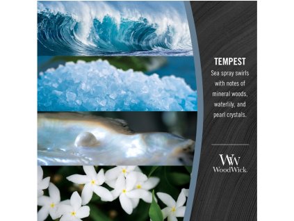 WoodWick Tempest váza nagy