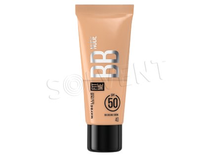 Maybelline mákos FIT ME BB krém NUDE 40