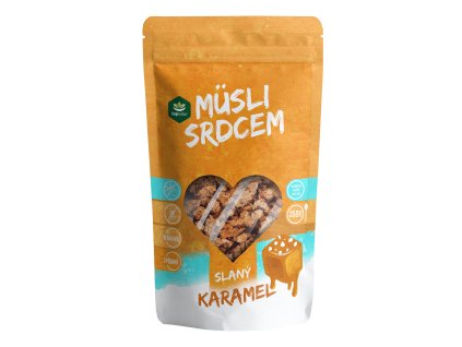 Topnatur Müzli szívvel 350g sós karamellás