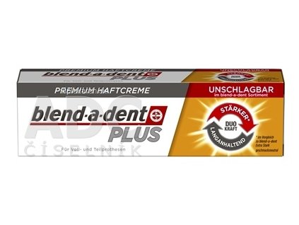 fixační krém pro zubní náhradu