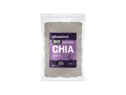 allnature chia seminka bio 100 g