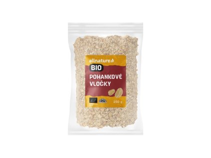 allnature pohankove vlocky bio 250 g