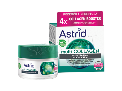 Astrid éjszakai krém 50ml Multikollagén