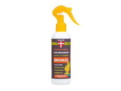 PALACIO CannaProtect - Testápoló bronzbarnulás elősegítésére kenderrel, 200ml