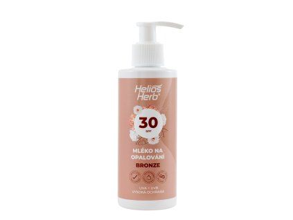 Helios Herb bronzosító testápoló 200ml SPF30